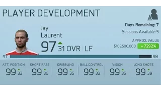 HOW TO GET A 90+ RATED PLAYER IN PLAYER CAREER MODE | Fifa 16 Glitch