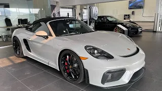 2021 Porsche 718 Spyder Exterior Walkaround | 4K