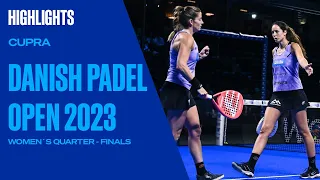 Highlights Quarter Finals (Salazar/Triay vs Bidahorria/Fernández) Cupra Danish Padel Open 2023
