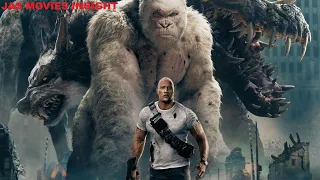 Rampage (2018) Film Explained in Hindi/Urdu | Rampage 2018 Movie Summarized हिन्दी