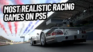 TOP 5 MOST REALISTIC RACING GAMES PS5