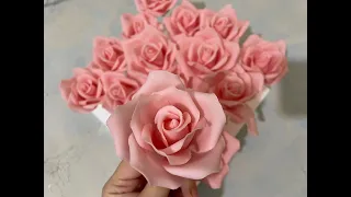 How to make FONDANT ROSE