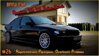 6,4l V8 VS 3l dyzelis, Vaizdo registratorius, Overboost! | BMW E46 #26