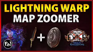 Lightning Warp Elementalist -  The Fastest Build I've Ever Played , Full Build Guide | Path of Exile
