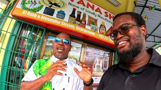 Visiting GUYANA SHOP with Backyard Cafe