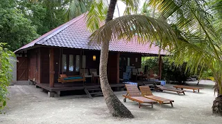 Обзор пляжной виллы Medhufushi island resort beach villa