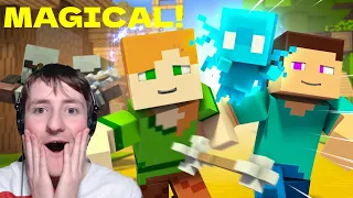 Nerd reacts to Minecraft Allay "The Last Guardian" | Dan Bull | So Good!