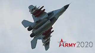 Пилотаж МиГ-35 для министра обороны Шойгу на форуме "Армия-2020"