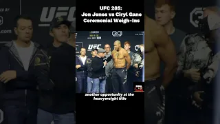 UFC 285: Jon Jones vs Ciryl Gane Ceremonial Weigh-Ins