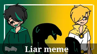 Liar meme || Nightmare sans & Dream sans ||