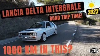 1000 Km's in a 1989 Lancia Delta Intergrale ?