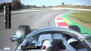 Mercedes active toe change - Hamilton pulls steering wheel