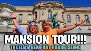 Mansion Tour | Elms Mansion Newport, Rhode Island | Travel Vlog