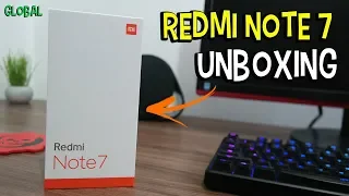 Redmi Note 7 Versão Global - Unboxing mais lindo do mundo