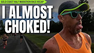 I ALMOST CHOKED! | Gold Coast Half Marathon race recap