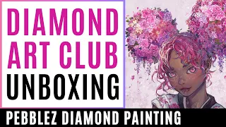 Unboxing Diamond Art Club Flower Buns by Yuumei Art