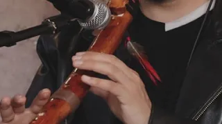 Флейта индейцев пимак (Native flute) из клена, строй пентатоника Em
