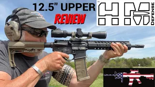 HM Defense 12.5" 5.56 Monobloc Upper - REVIEW (Part 2)