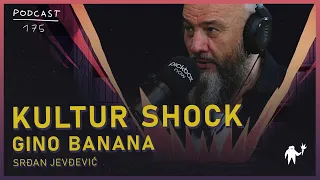 Srđan Jevđević, Gino Banana: Beg iz opkoljenog Sarajeva, Amerika,  Kultur shock, Agelast 175