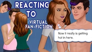 Reacting to Virtual Fan-Fiction