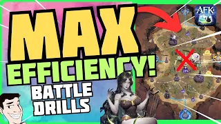 Max your guild progress with this BATTLE DRILLS guide! Boost your AFK Journey Ranking