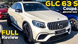 2019 MERCEDES AMG GLC63 S Coupé FULL REVIEW BRUTAL Exhaust Exterior Interior