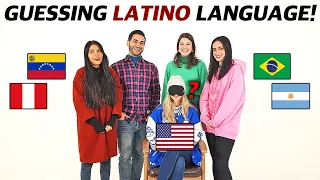 Can American identify Latin Americans languages? (Peru, Venezuela, Brazil, Argentina)