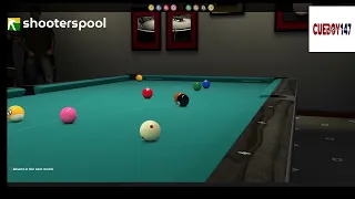 ShootersPool (PC) Cueboy147 v TJW 9-ball Race to 10 - Epic Match!!!