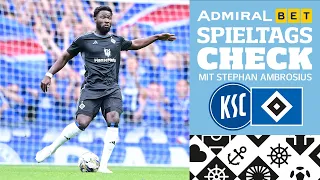 "ICH WILL MEIN BESTES "ICH" SEIN!" | Spieltagscheck mit Stephan Ambrosius | Karlsruher SC vs. HSV