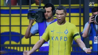 EA FC 24 - Al Nassr Vs Al Riyadh - Ps5 full gameplay in 4K | Season 23/24 | Ronaldo shows his class