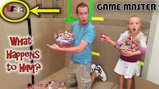 Game Master Hacker Spy Eats All Our Halloween Candy! Then This Happens...
