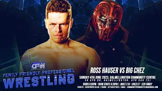 Ross Hauser VS Monstrum Community Pro Wrestling