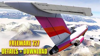 Boeing 727 Freeware | History - Details - Download | MSFS - FS2020 | 4K