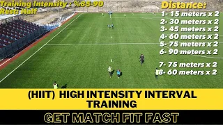 Get Match Fit Fast | (HIIT)  High Intensity Interval Training Football/Soccer | Pre-Season