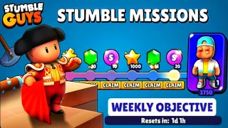 STUMBLE MISSIONS RARE SKIN! - Stumble Guys (Swollen Tom)