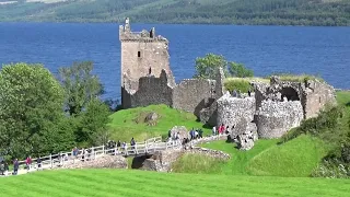 Scotland's Urquhart Castle on Loch Ness Narrated