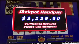 MUST WATCH SESSION!! Live Video Poker from the Cosmo