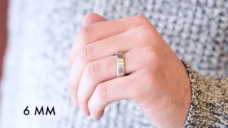 Men's Wedding Bands - Which Width Is Right For You?