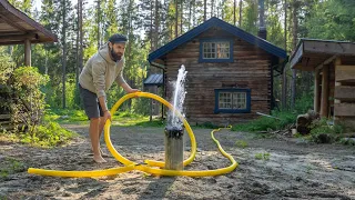 How We Got Unlimited Water at Our Cabin in Northern Sweden