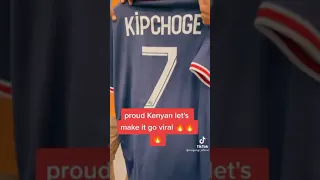 kipchoge with mbappe!(a Kenyan)