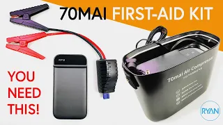 70mai First-aid Kit REVIEW - Air Compressor + Jump Starter. YOU NEED THIS in your car! (2019)