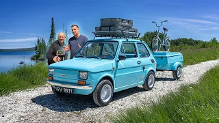 Finał projektu Grzegorza Dudy! Zobaczcie Fiata 126p w całej okazałości i poznajcie kilka ciekawostek