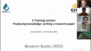 How to write a research paper - Webinar - Part 1 - General structure of a scientific article