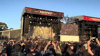 Lamb of God - Laid to Rest - Knotfest Melbourne - March 2024