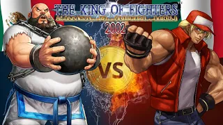 KOF 2002 - un buen Terry desafía a poderoso Chang #kof #kof 😱 Cuidado ⚠️ Bolas de acero