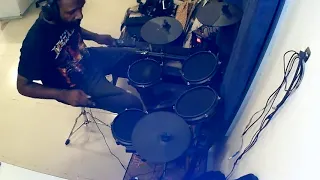 Enter sandman- Metallica drum cover.#alesisdrums #metaldrumcover#