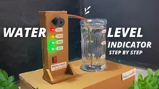 Water Level indicator project 12th #science Project step by step