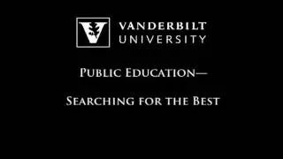 Public Education—Searching for the Best