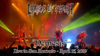 Cradle of Filth "Nemesis" live in San Antonio - April 15, 2019