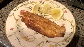 How to FILLET and COOK fresh rainbow trout!!